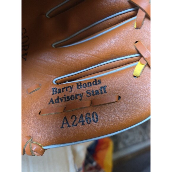 Wilson A2460 Baseball Glove Barry Bonds Good Shape 10 1/2" Splint Hinge Left Han - Picture 6 of 7
